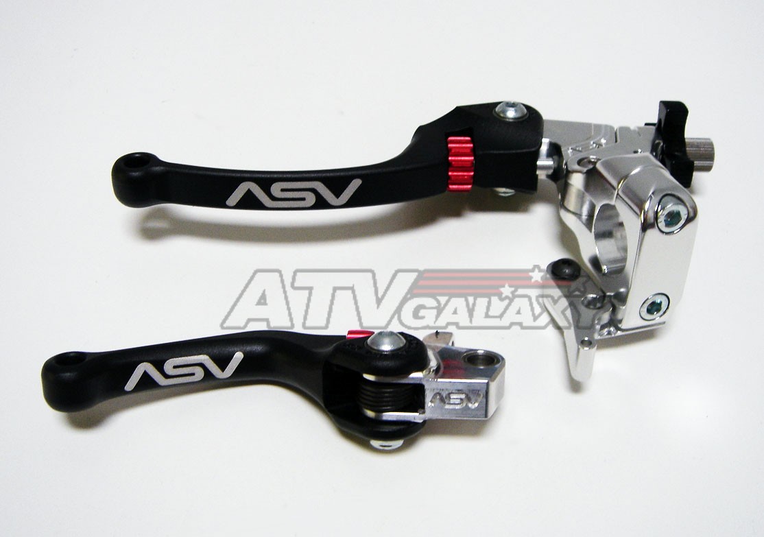 C6 Black Brake Clutch Levers Kit Honda XR 400 XR400 XR400R 02 03 04 05