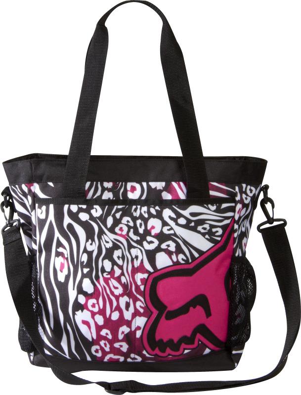 NEW Fox Riders Girls ROAD TRIP Tote Bag BLACK/WHITE 03088 Shoulder