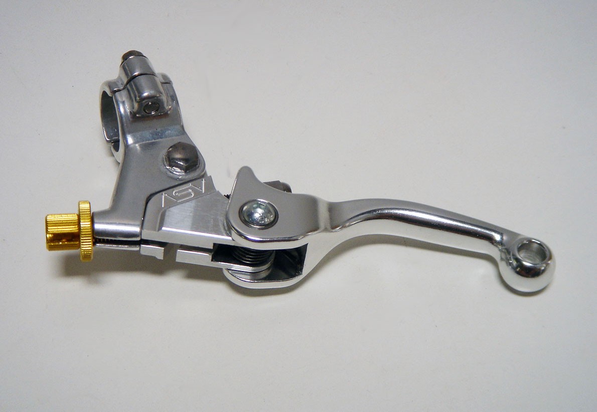 ASV F1 Unbreakable Folding SHORTY Clutch Lever Perch Honda CR CRF XR