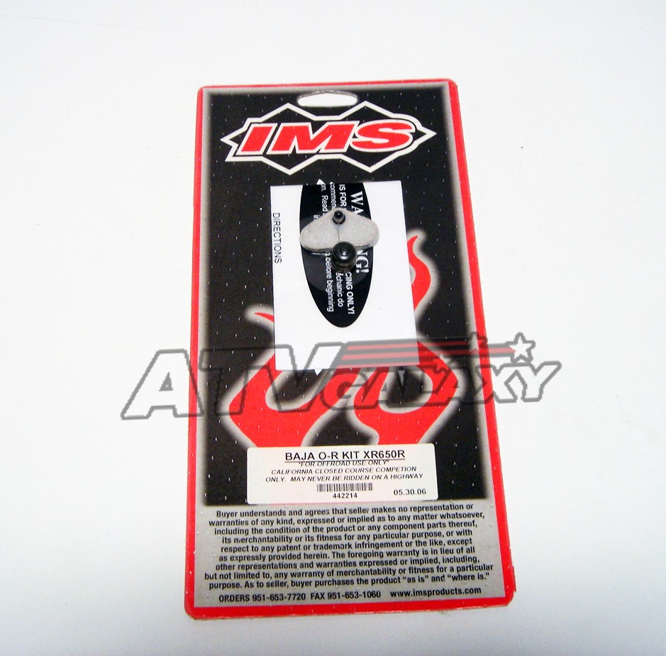 Honda xr650r smog block off kit