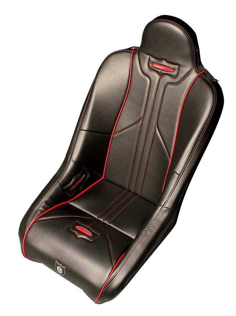 Pro Armor Pro Am Suspension Seat Black Red Polaris RZRS RZR 2 RZR4 RZR