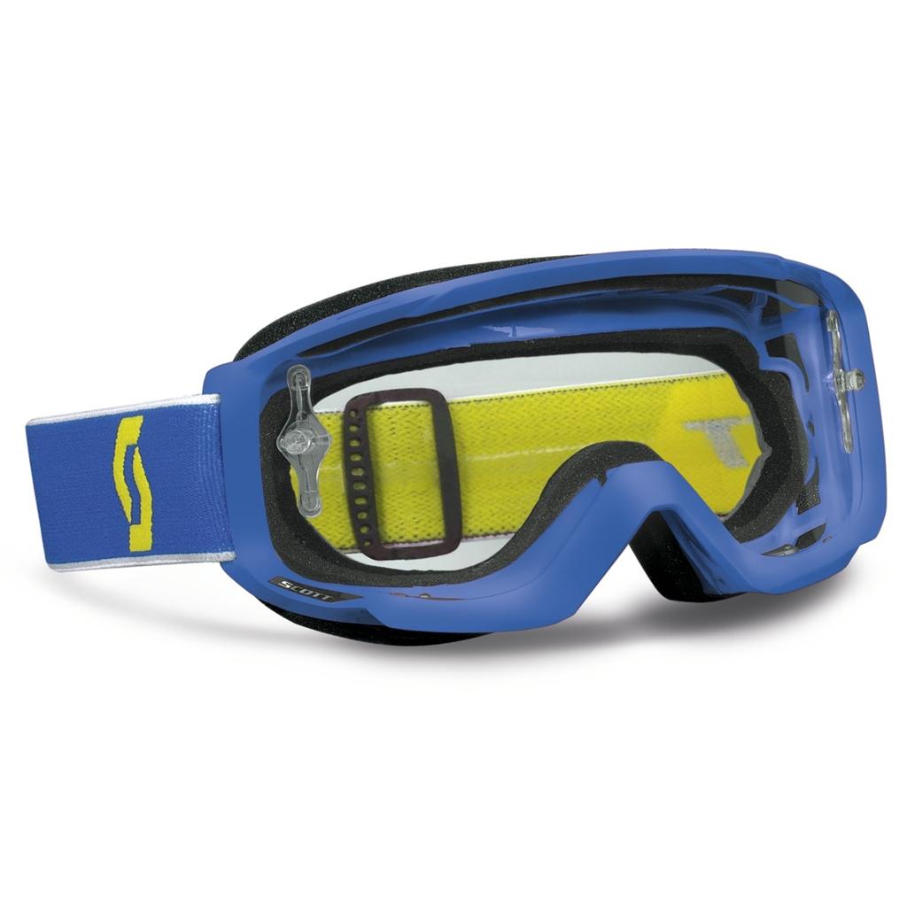 Scott USA SPLIT OTG Goggles BLUE/CLEAR AFC Lens 2273850003041 MX Goggle eBay