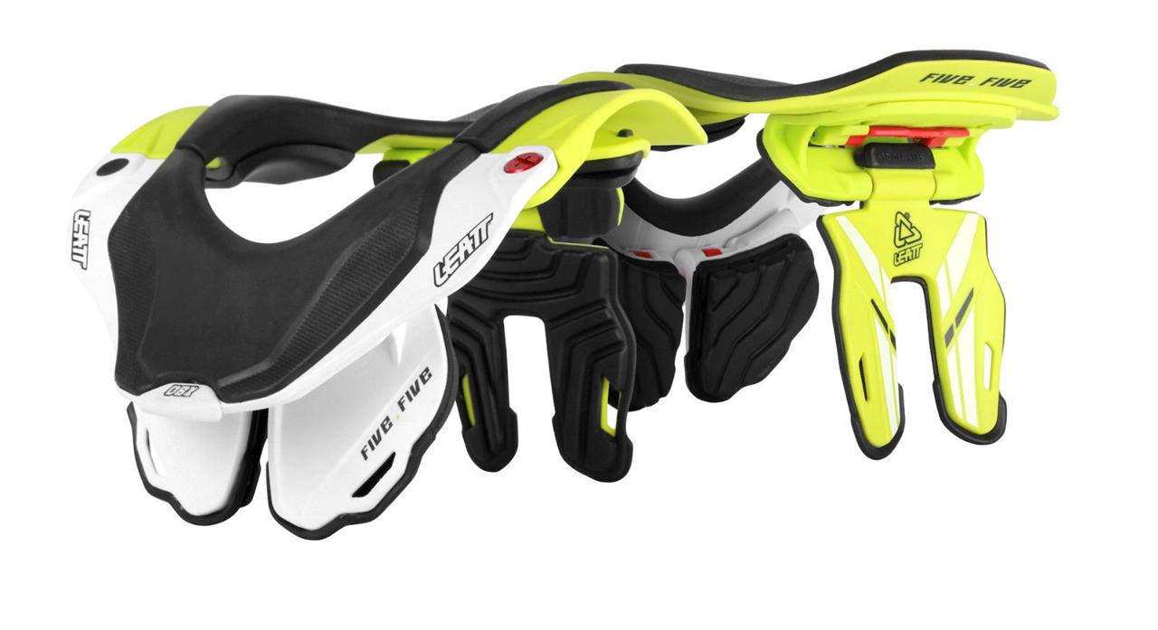 NEW LEATT DBX 5.5 JUNIOR NECK BRACE BIKE BMX BICYCLE GREEN/WHITE OR RED