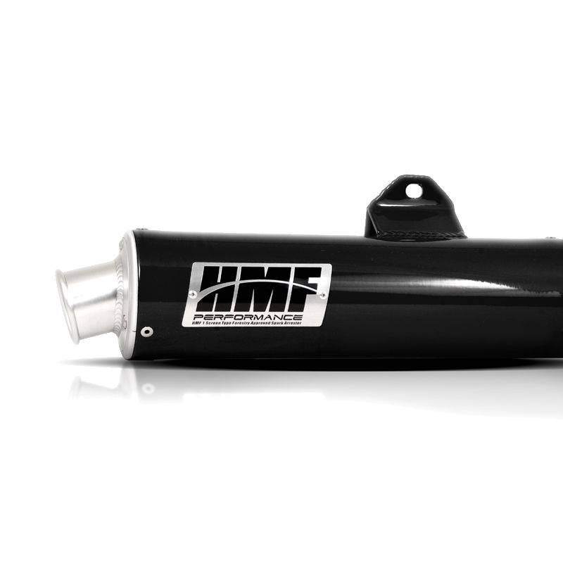 HMF Performance Yamaha Wolverine 350 Black Slip On Exhaust Pipe 1994