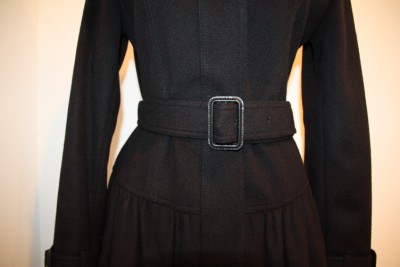 Cashmere Jackets Women on Womens Burberry London Belted Wool Cashmere Coat Trench Amphill Size 2