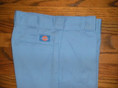 light blue dickies work pants