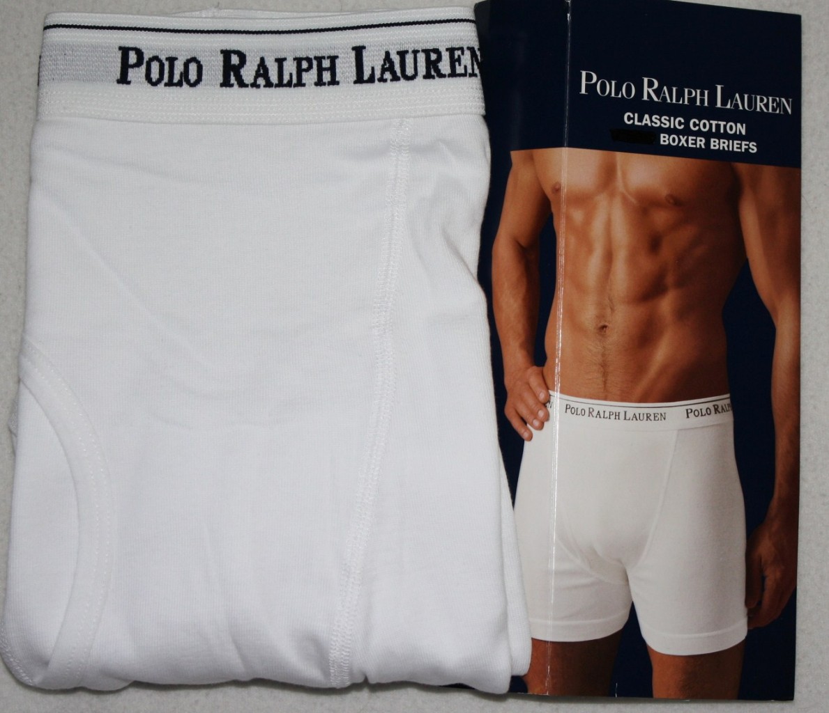 POLO RALPH LAUREN Boxer Brief Men's 1 Piece 100 Cotton New underwear S
