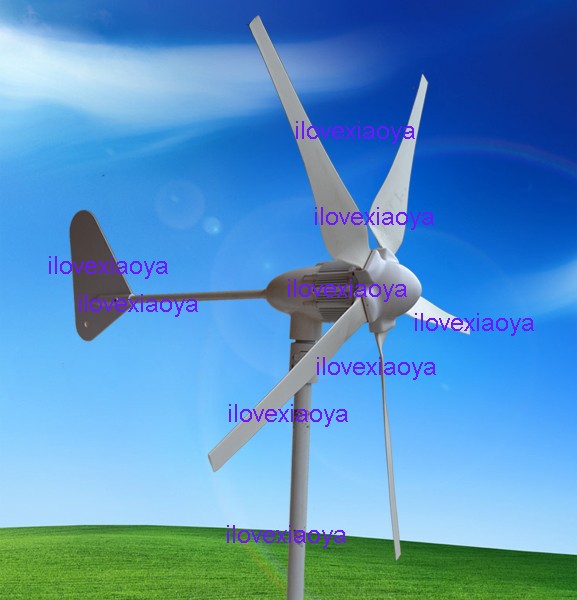 Wind-Turbine-Generator-Kit-900W-Max-3-phase-AC-PM-12V-24V-Alternator 