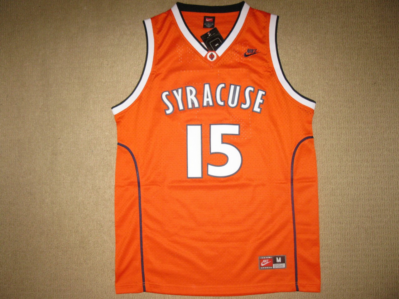 NBA NCAA CARMELO ANTHONY Syracuse Orangemen Swingman Jersey Size SMALL New