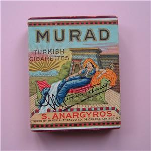 Antique Cigarette Box -