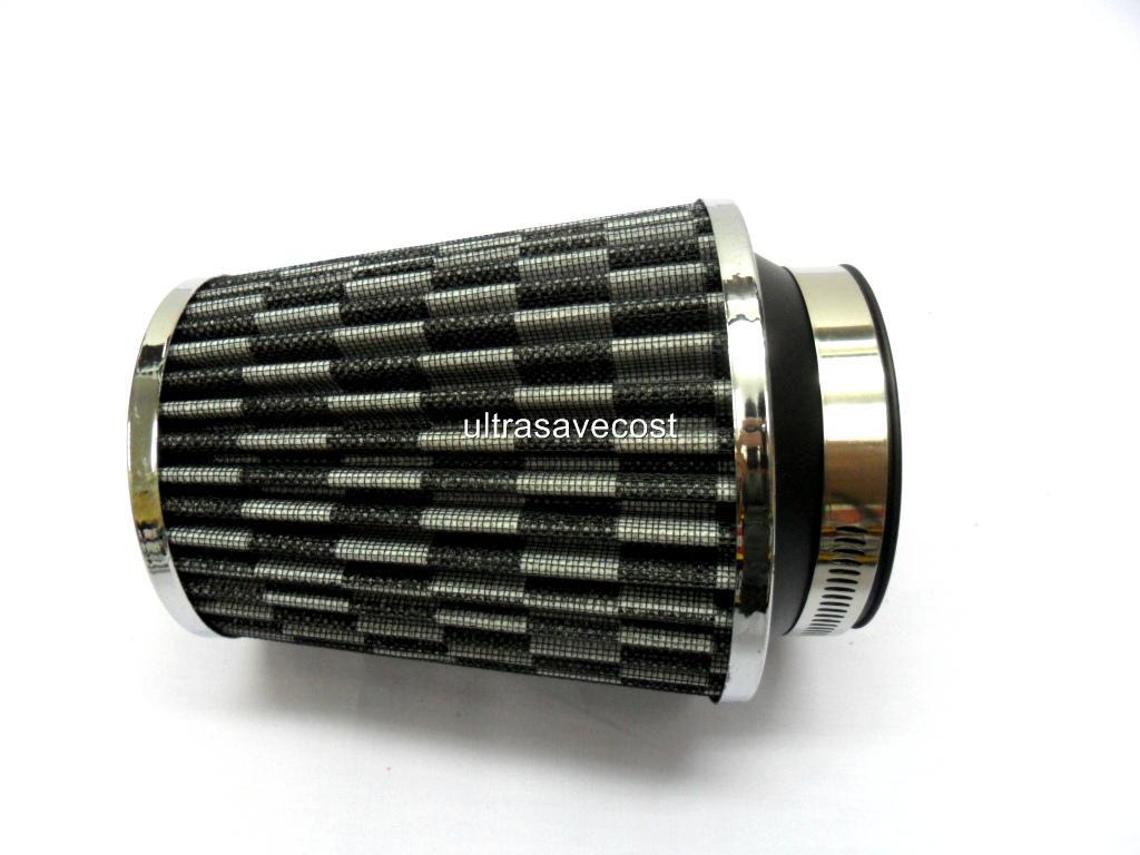 Carbon Fiber Look CAR Racing Performance AIR Intake Cone AIR Filter