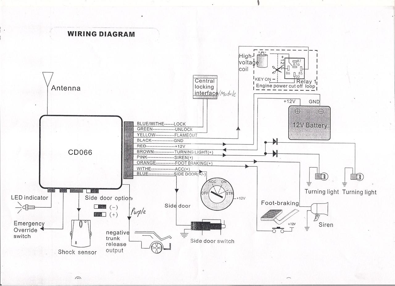 Diagram  Typical Car Alarm Wiring Diagram Full Version Hd