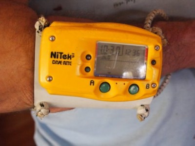 Nitek 3 three diverite dive rite dive computer nitrox 3 gas scuba | eBay