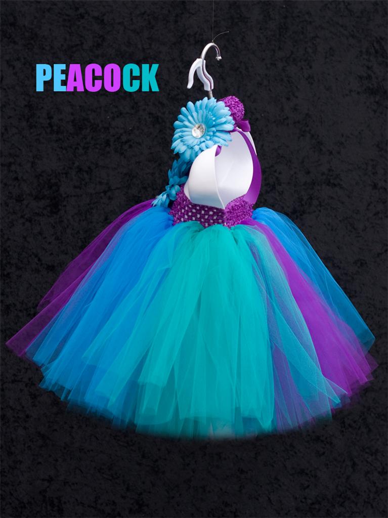 BABY TODDLER TUTU DRESS SKIRT FULL POOFY FLOWER GIRL FAIRY AGE NEWBORN