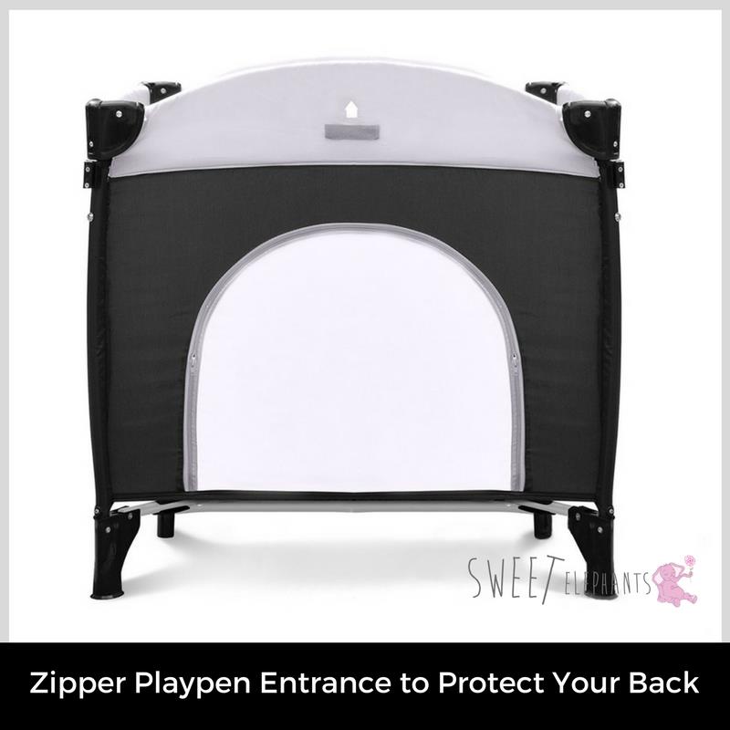 NEW SAFE 7 In 1 BABY PORTABLE TRAVEL COT PLAYPEN PORTACOT