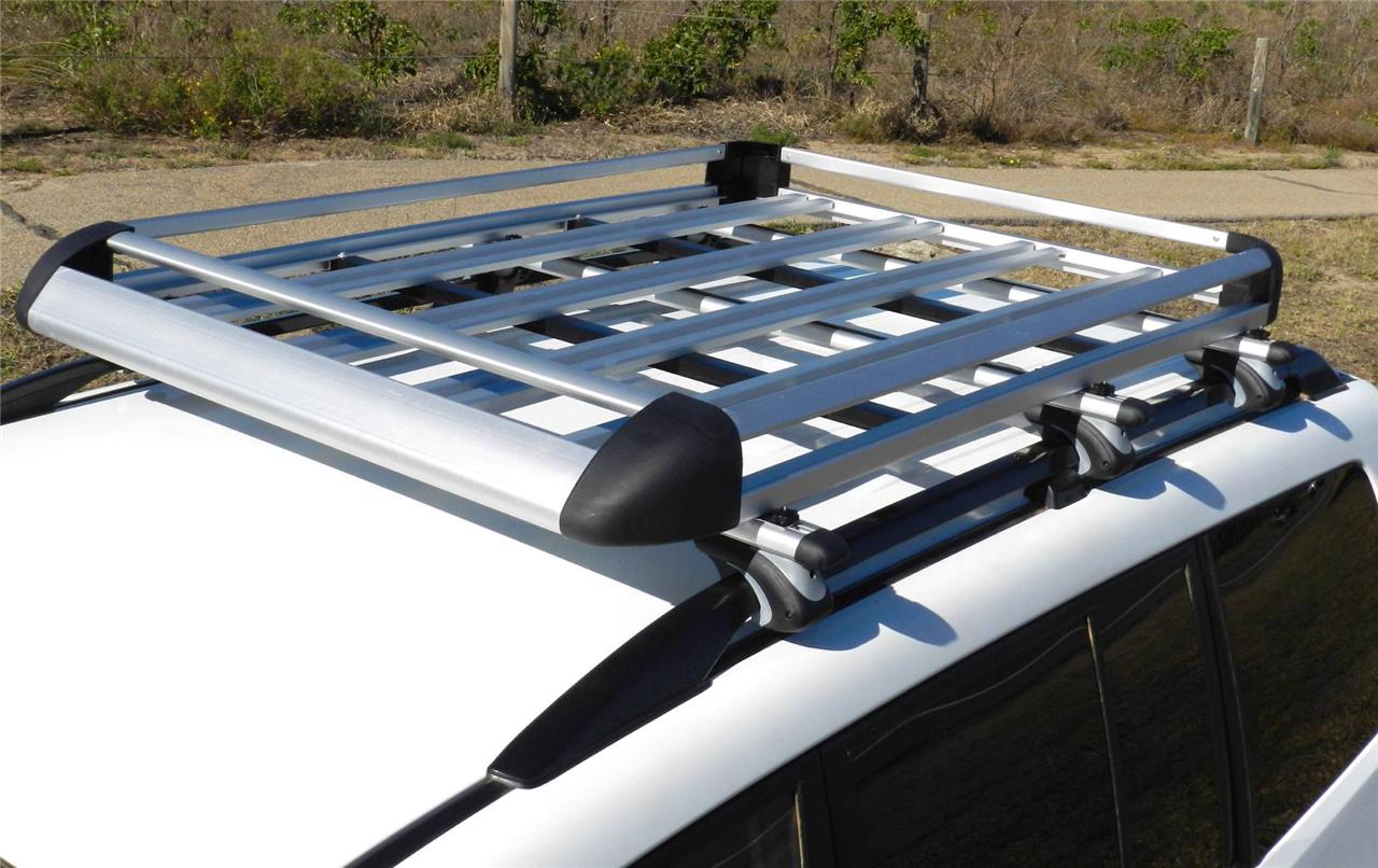 1.61m Aluminium Roof Rack Basket For Prorack Rola Thule Rhino Cross