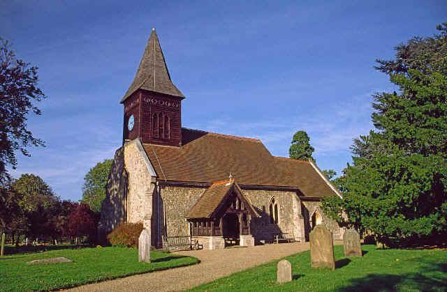 St Andrew's Church, Little Berkhampstead © Christine Matthews