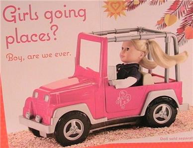 American girl doll camper and jeep clearance