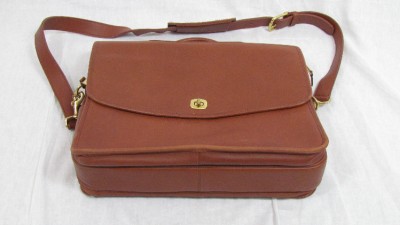COACH Womens Leather Briefcase / Laptop Bag ~ Brown | eBay