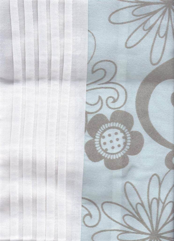 ALFREDA DuckEgg Blue White QUEEN*KING*SUPER KING Quilt Doona Duvet