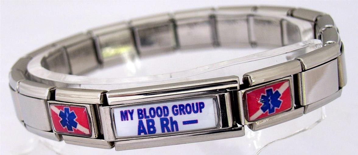 Kidney Disease Medical ID Alert Italian Charm Bracelet CY118YAHEJJ