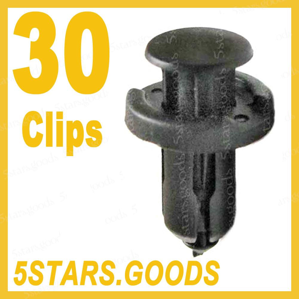 2002 Honda civic rear bumper clips #4