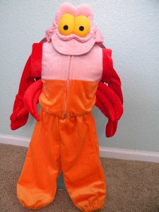 sebastian crab outfit