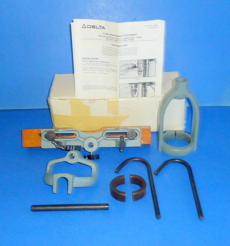 Delta Mortising Attachment Manual
