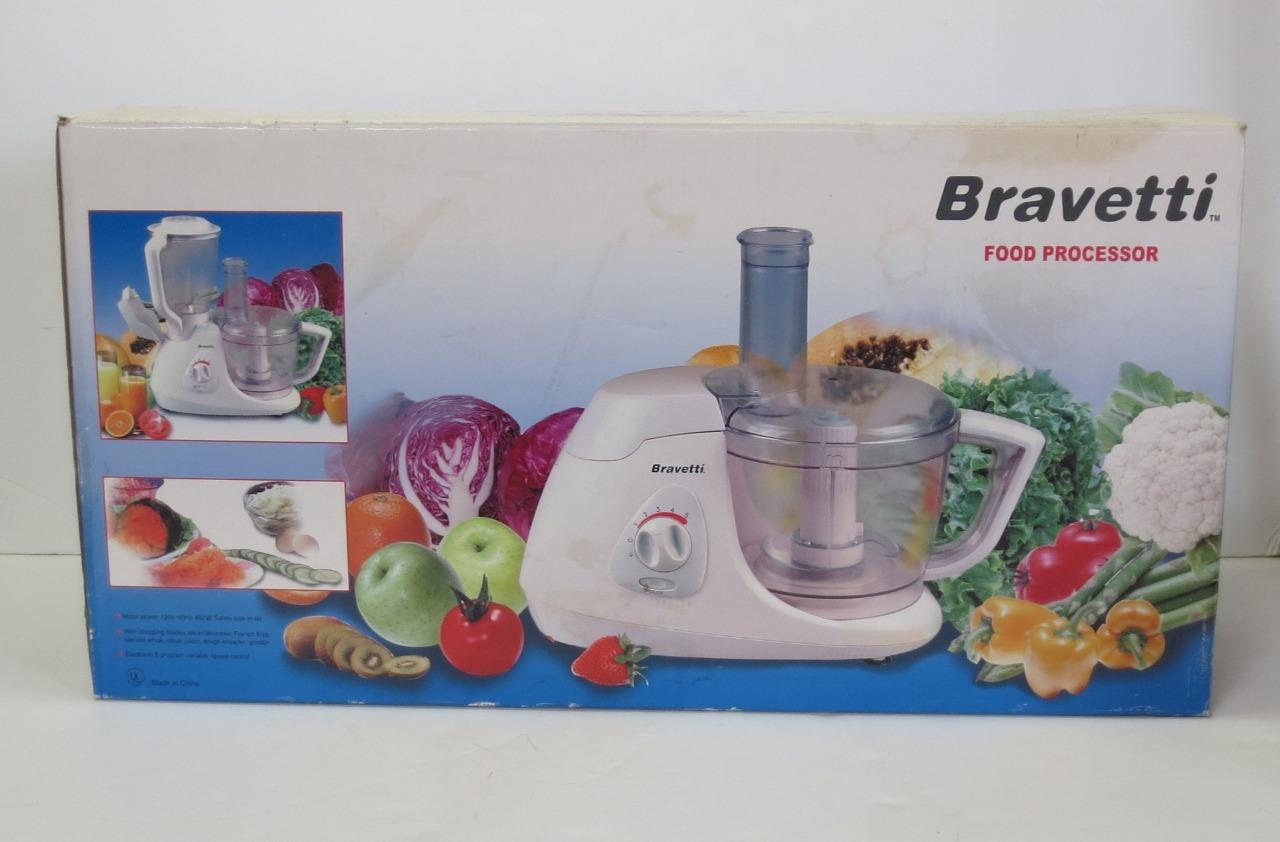 Bravetti Food Processor EP199, Grinder, Chopper, Citrus Press, Shredder