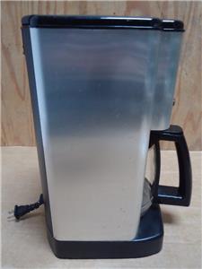 Cuisinart DCC-1200 Brew Central 12-Cup Programmable Coffee Maker Black & Chrome