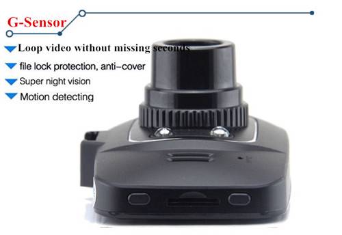 HD GS8000L+ 8G TF Card CAR DVR Camera Video Recorder Dash Cam G-sensor