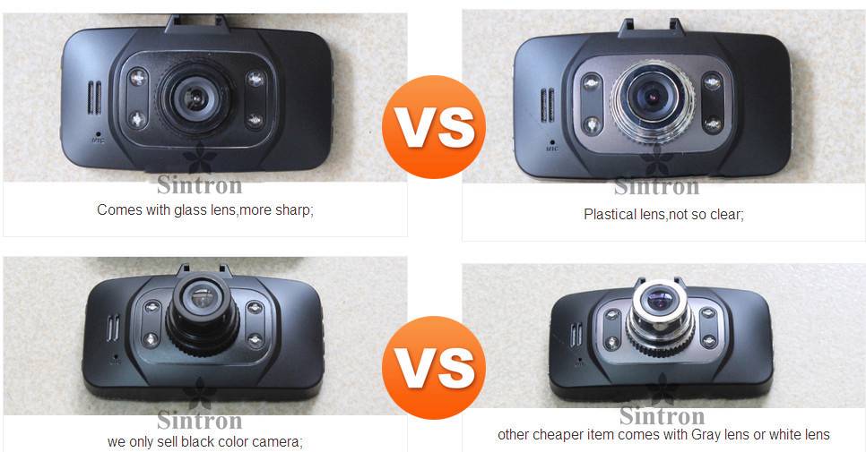 HD GS8000L+ 8G TF Card CAR DVR Camera Video Recorder Dash Cam G-sensor