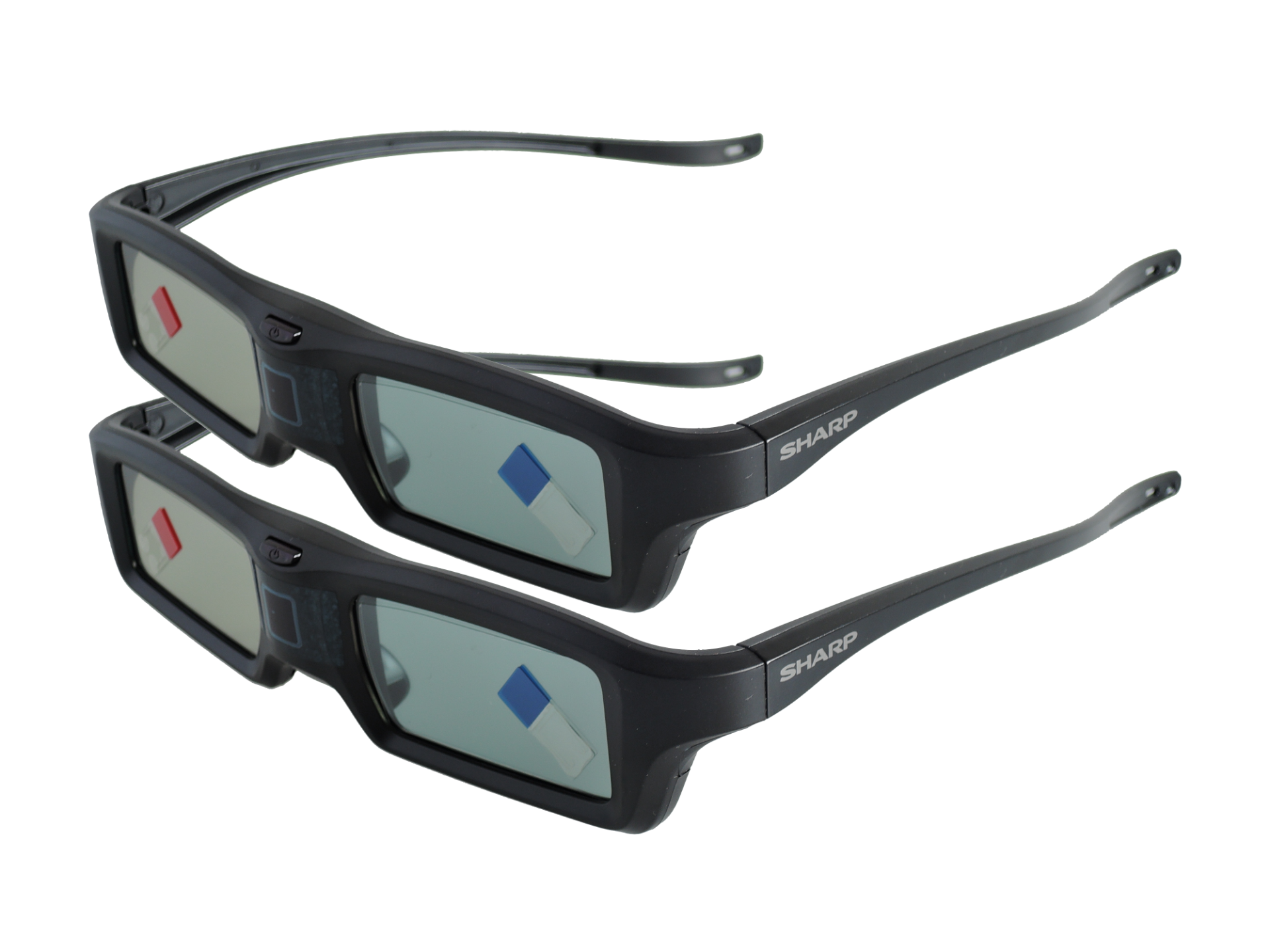 2X Genuine Sharp 3D IR Active Glasses for AN3DG20B AN3DG30 AN3DG45