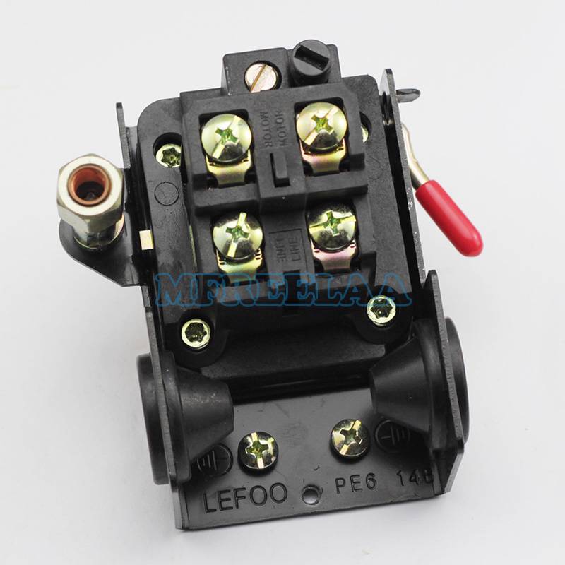Air Compressor Pump Pressure Control Switch Valve 90120PSI 1 Port On/Off Lever eBay
