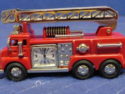 Timex Fire Truck Desk Clock Z54 On Popscreen