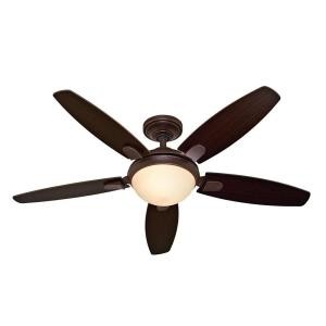 Hunter Contempo 52" Nickel Ceiling Fan With Remote | eBay