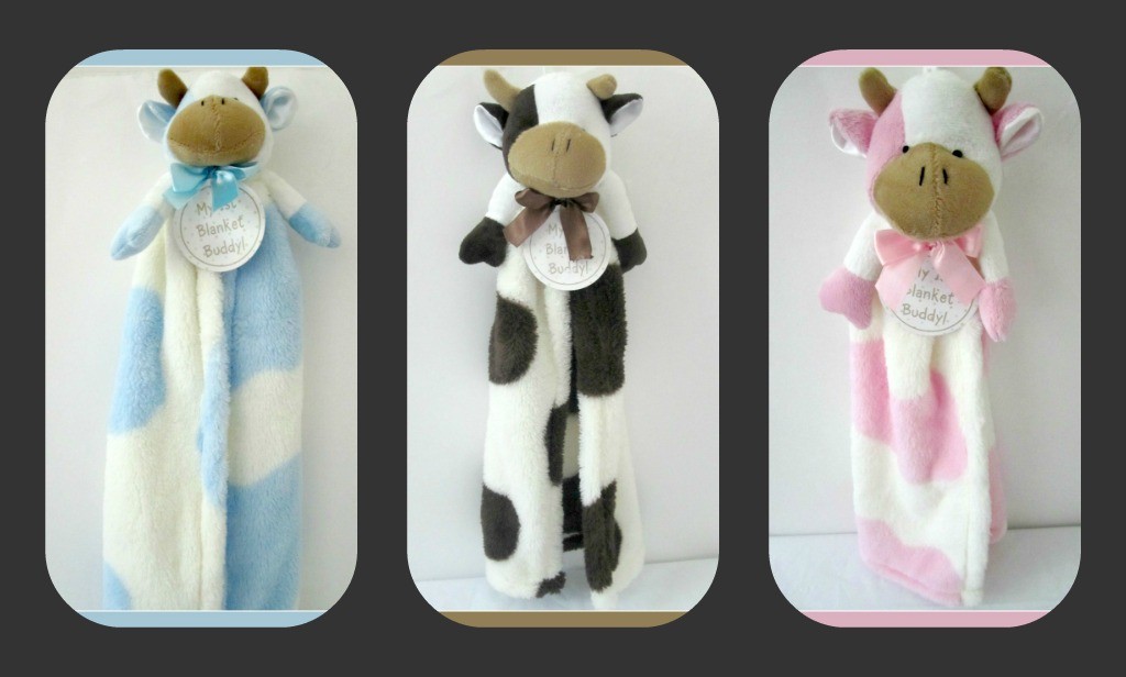 cow lovey blanket
