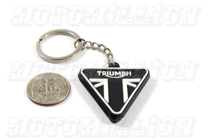 TRIUMPH Triangle Key Chain SPEED TRIPLE SPRINT TIGER ST GT DAYTONA 600 650 675 eBay