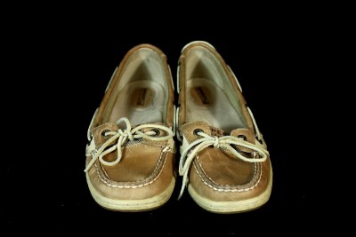 Loafer Boat Shoes on Top Sider Angelfish Boat Shoes Loafers Leather Slip On 7 5 M   Ebay