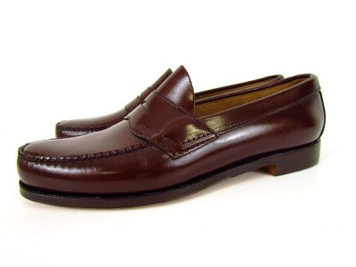 Mens Bass Shoes on New Mens Burgundy Weejuns Bass Penny Loafers Business Shoes Dress Sz