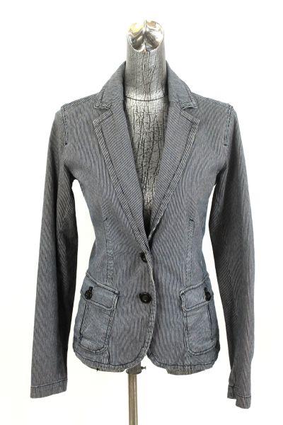womens blue white striped eddie bauer blazer jacket stretch cotton lightweight m ebay womens blue white striped eddie bauer blazer jacket stretch cotton lightweight m ebay