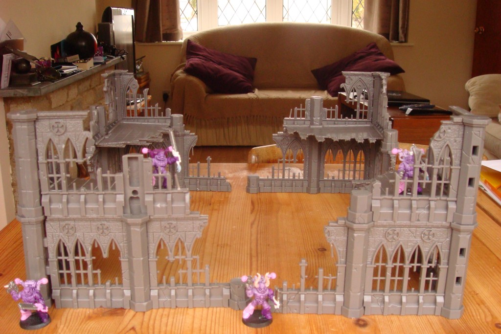 Pegasus Hobbies Gothic City Building Ruins Set 1 