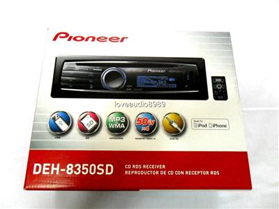 Ipod  Players on 2011 Pioneer Deh 8350sd Cd Mp3 Sd Usb Ipod Car Player   Ebay