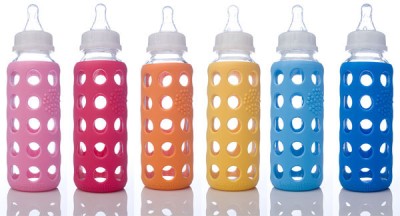  Glass Baby Bottles on Lifefactory Wee Go Glass Baby Bottles 9 Oz   Pink   Ebay