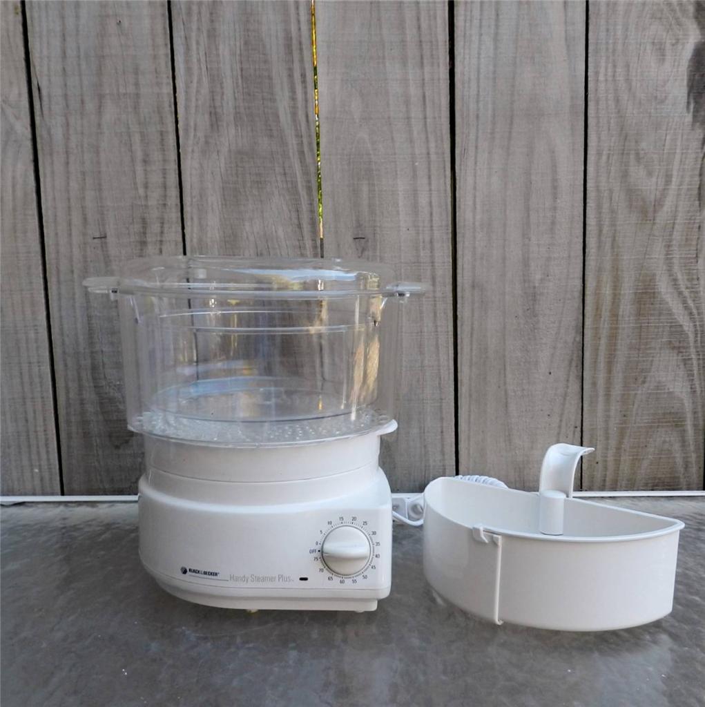 Black & Decker Handy Steamer Plus Food Steamer & Rice Cooker