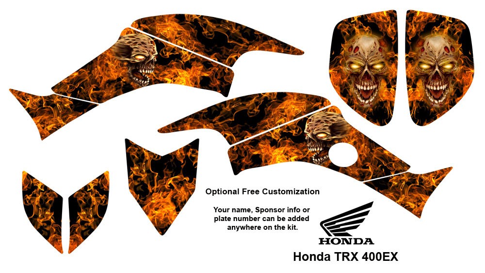 Honda 400ex stickers #1