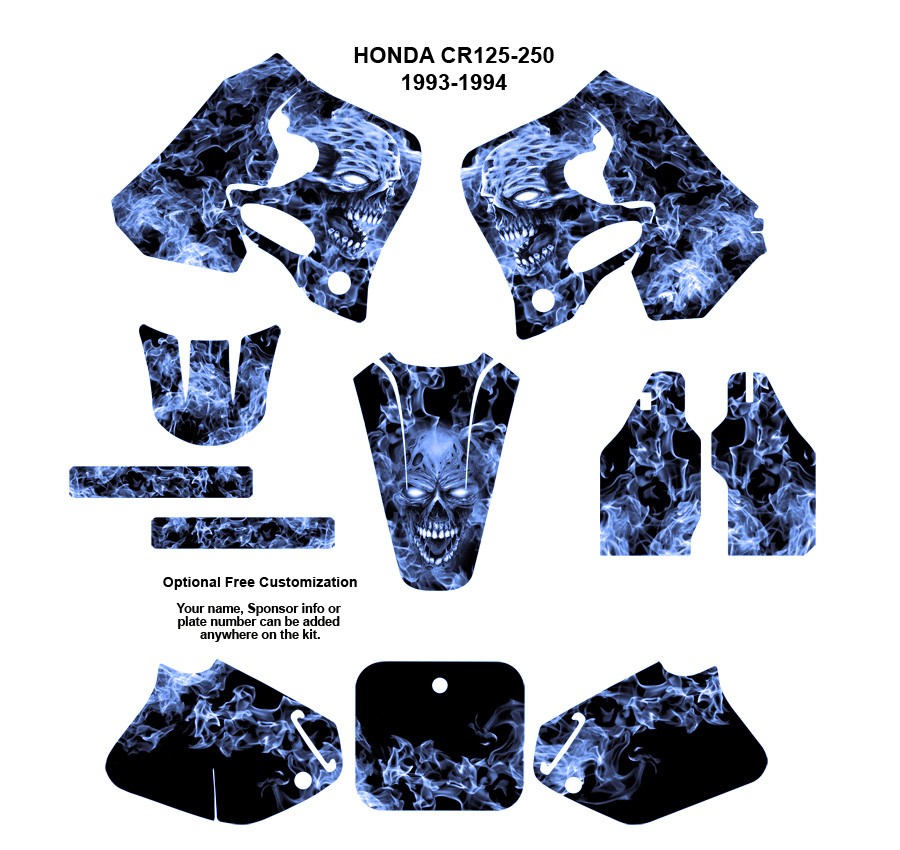 94 Cr125 honda graphics #5