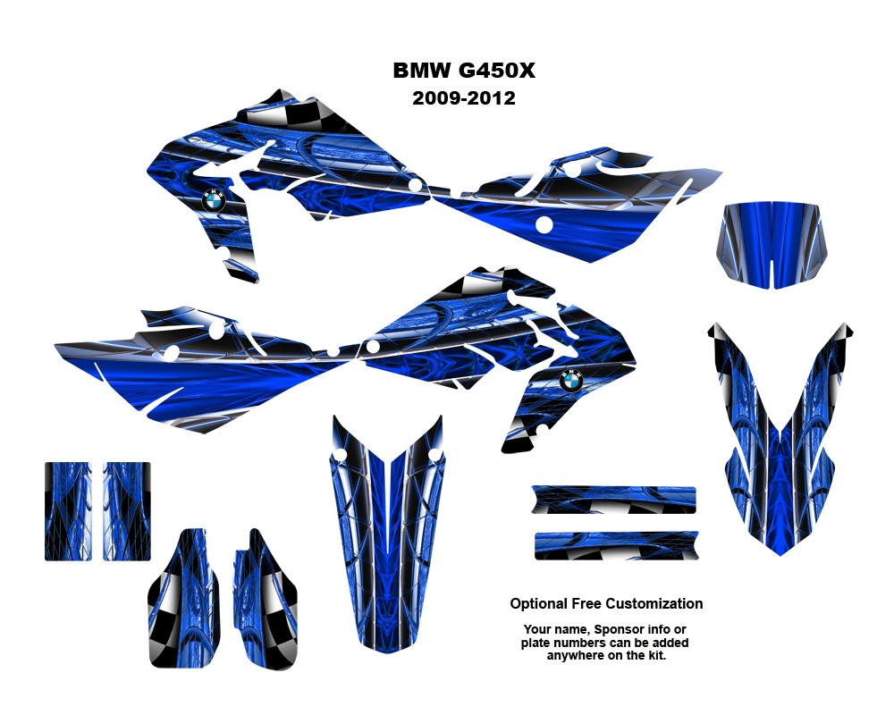Bmw motorcycles g450x graphics kit #2