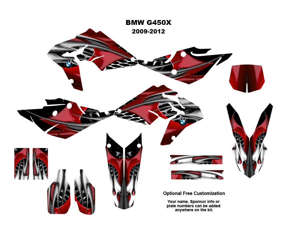 Bmw motorcycles g450x graphics kit #6