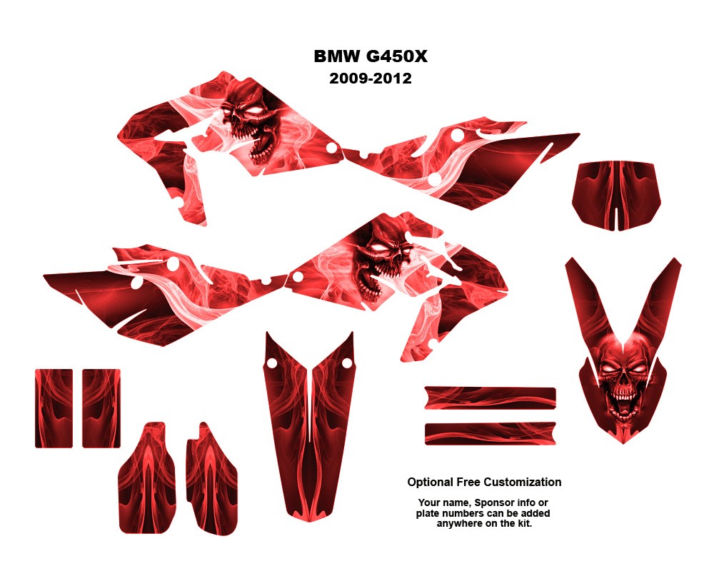 Bmw motorcycles g450x graphics kit #3